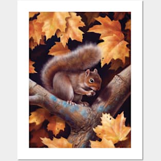 squirrel Posters and Art